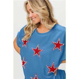 BiBi Fourth Of July Terry T-Shirt